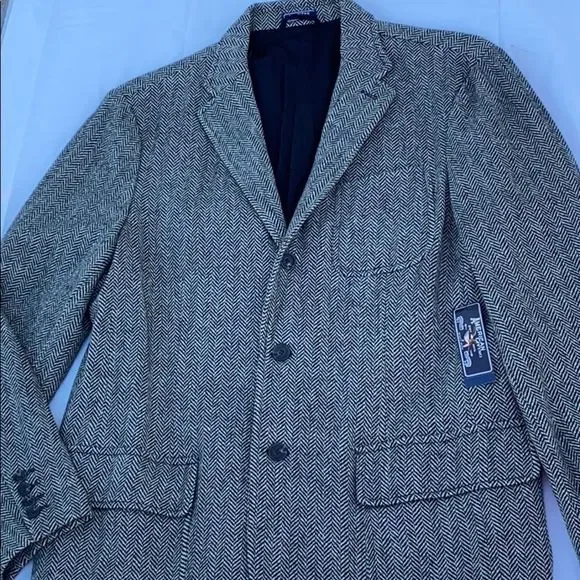 New American Living wool men's suit jacket size Lg